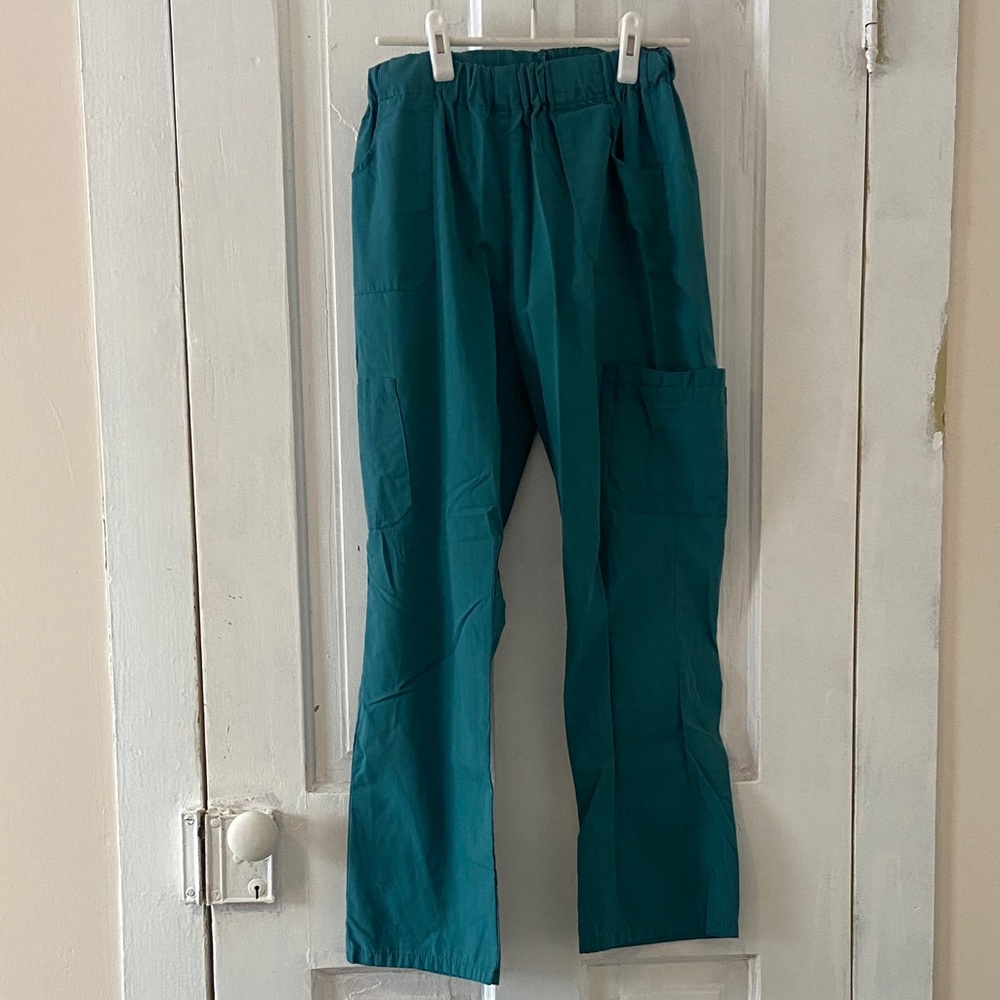 Teal Scrub Pants